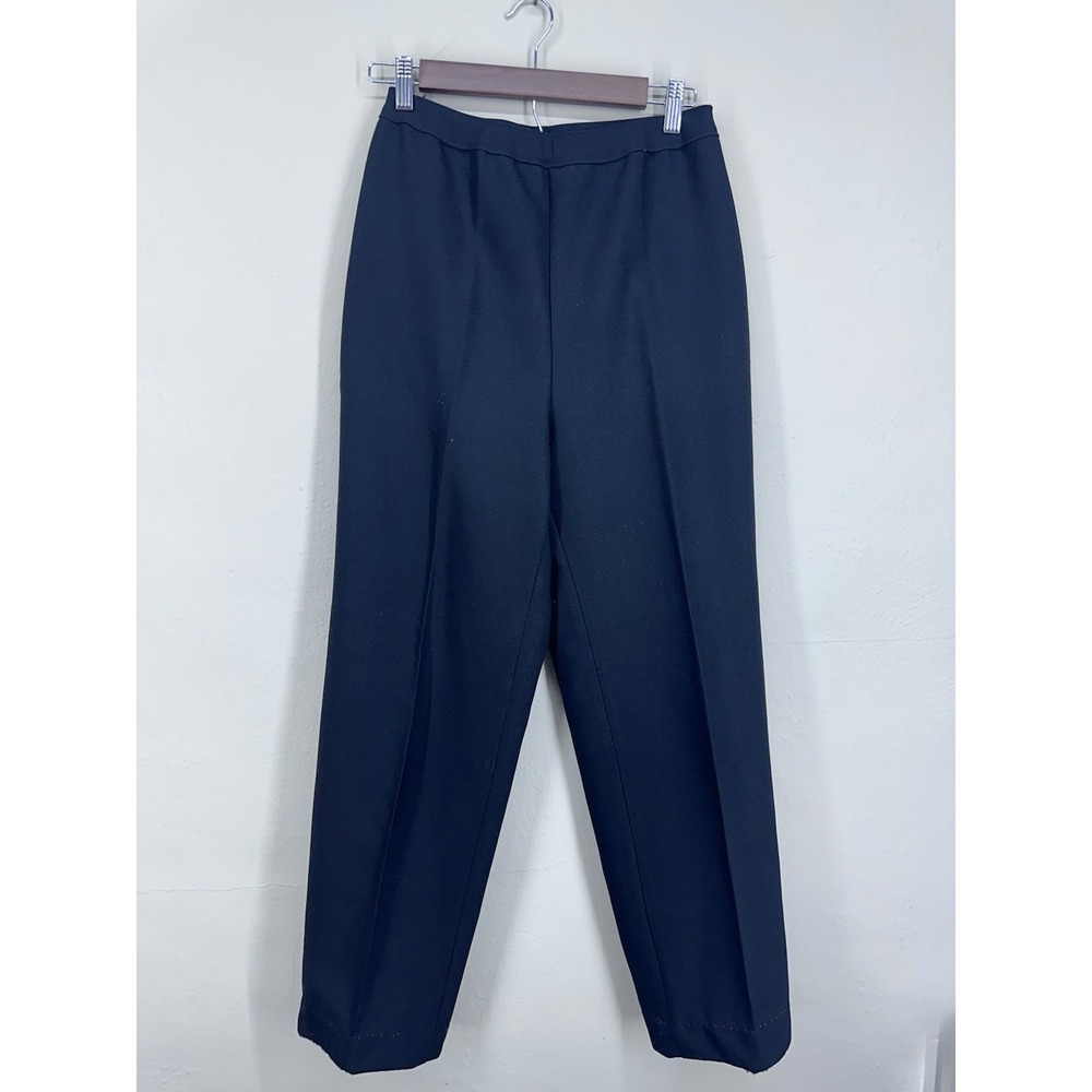 VTG 70s Bend Over Levi‎ Strauss Women's Dress Pants Slacks Black Size 12 USA